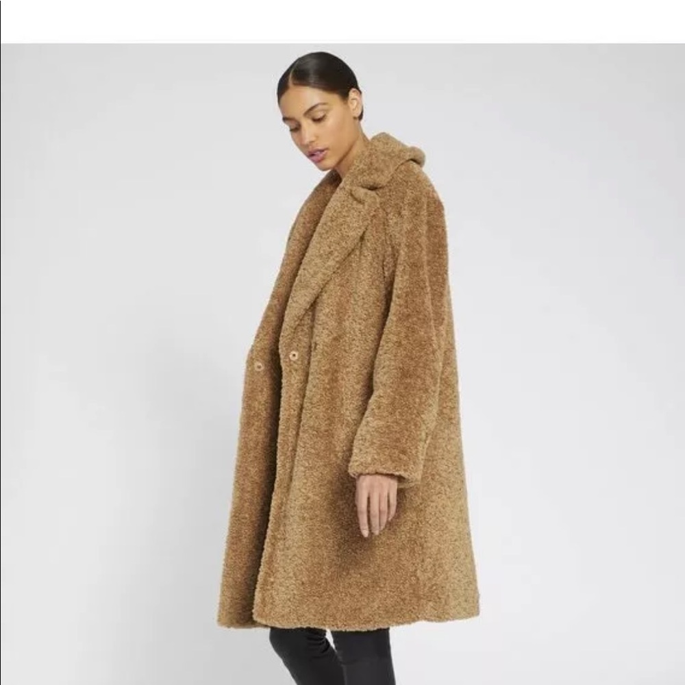 Alice and Olivia Charlie Oversized Midi Coat